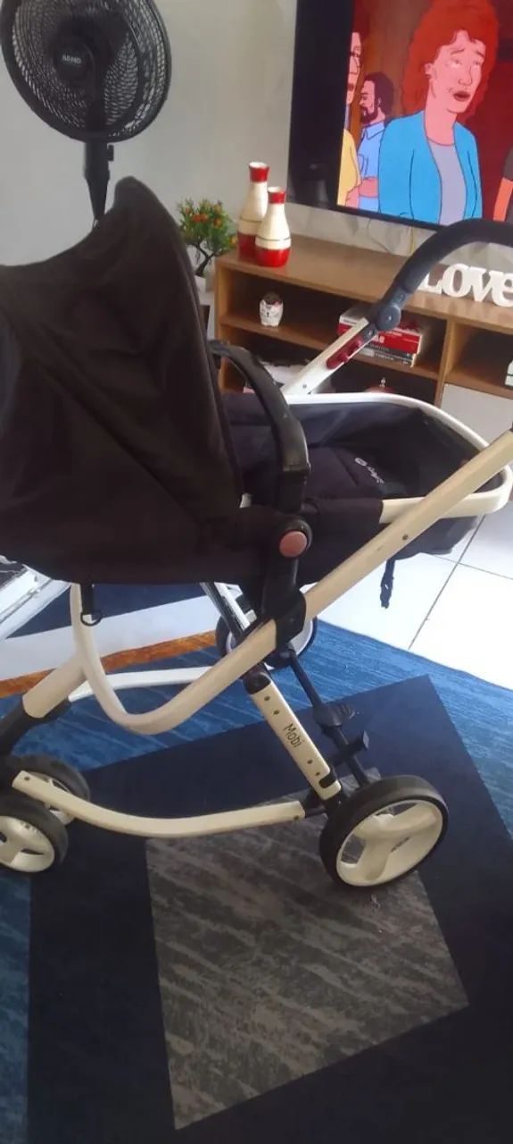 Carrinho de Bebê Mobi Safety e cadeirinha para carro styll - Foto 3