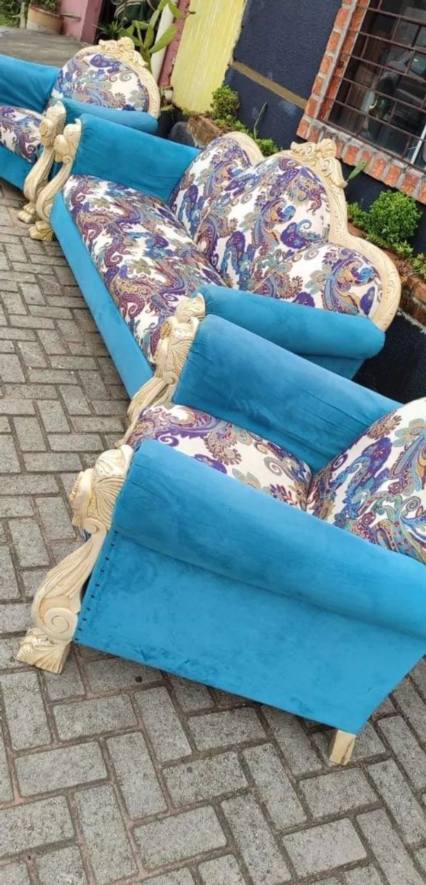 Raridade: Conjunto de Sofás Clássicos "Pata de Leão" - Foto 2