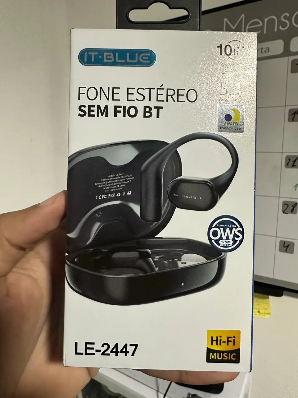 Fone de ouvido 