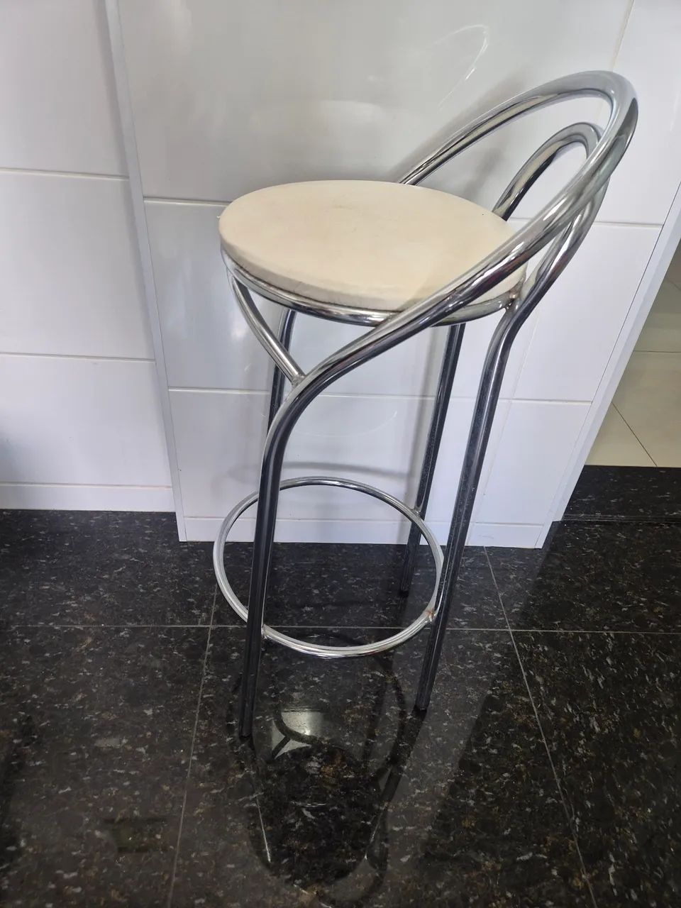 2x Banquetas de Alumínio 