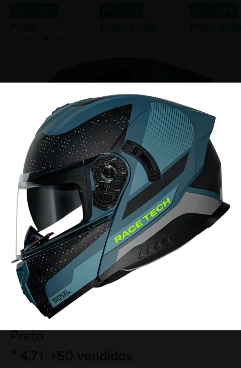Capacete race tech  - Foto 3