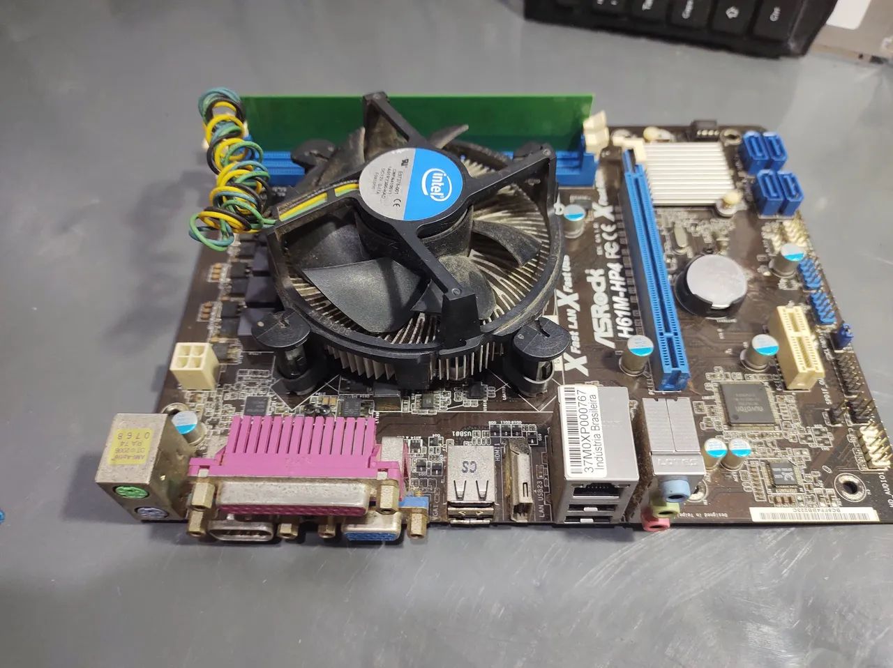 Placa mãe 1155 com processador i5 3ª geração. - Foto 3