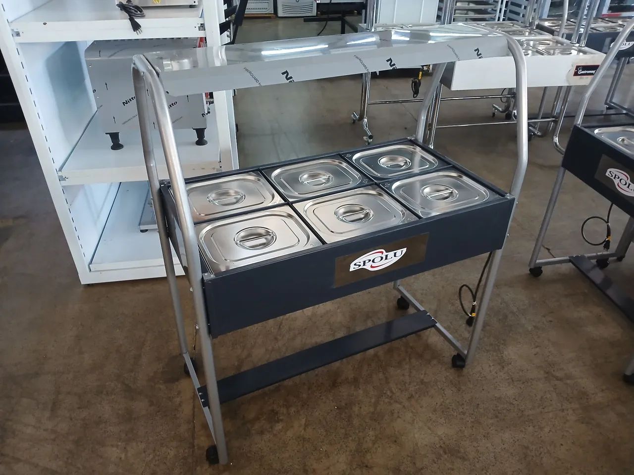 Buffet Térmico 6 Cubas 220V - Spolu - Foto 2