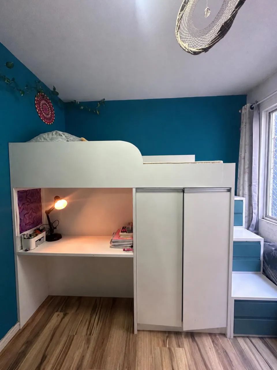 Cama alta articulada 