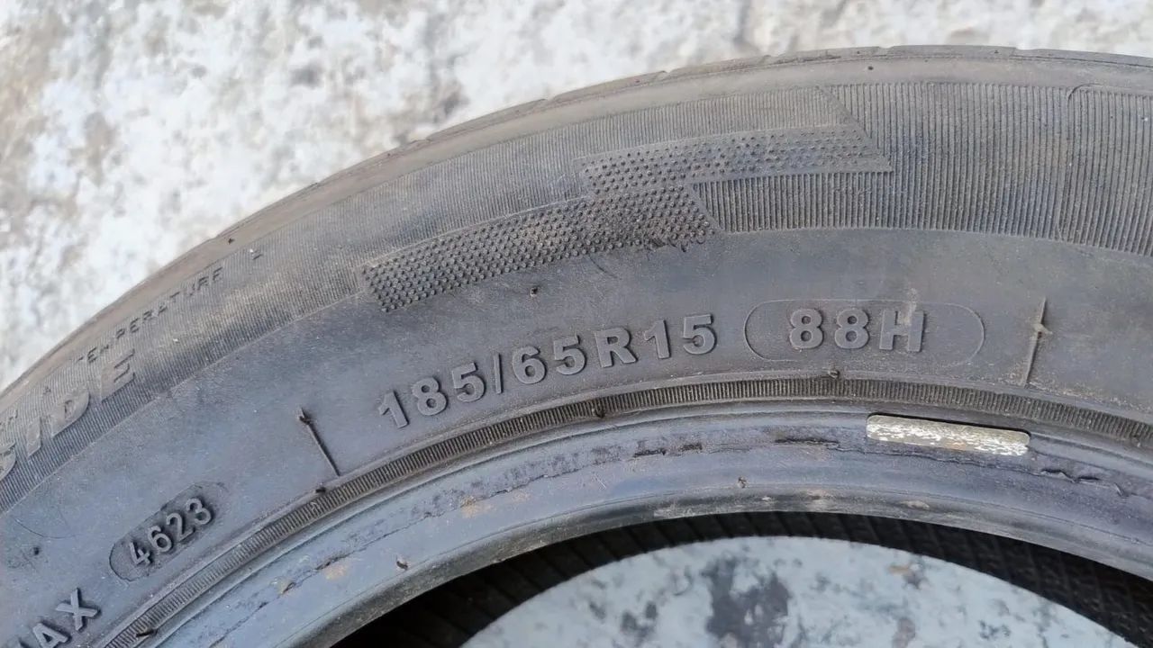 Par de Pneus Aro 15 - Foto 3