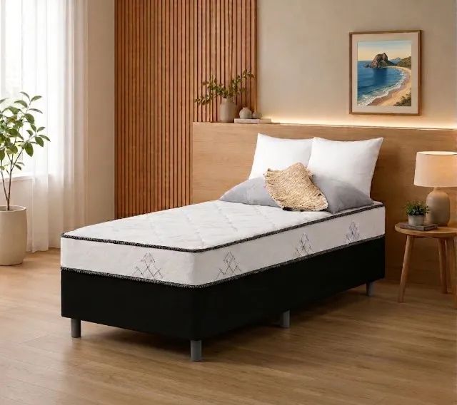 Cama Acoplada classica de solteiro
