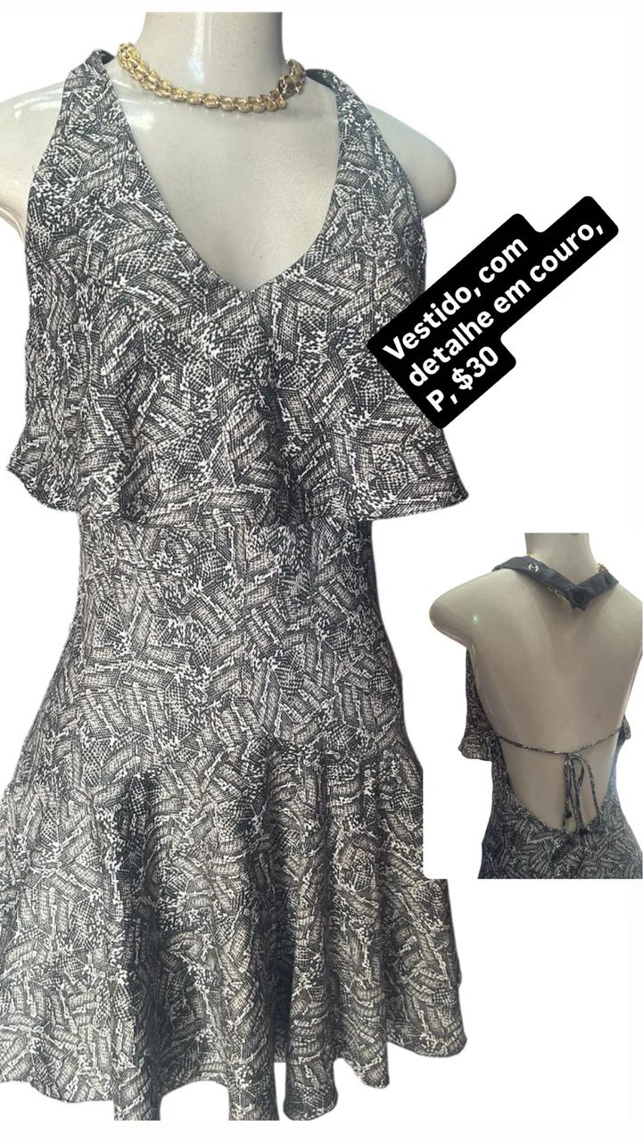 Vestido Costa nua