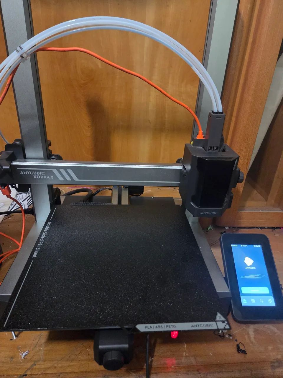IMPRESSORA 3D COLORIDA ANYCUBIC KOBRA 3 AMS