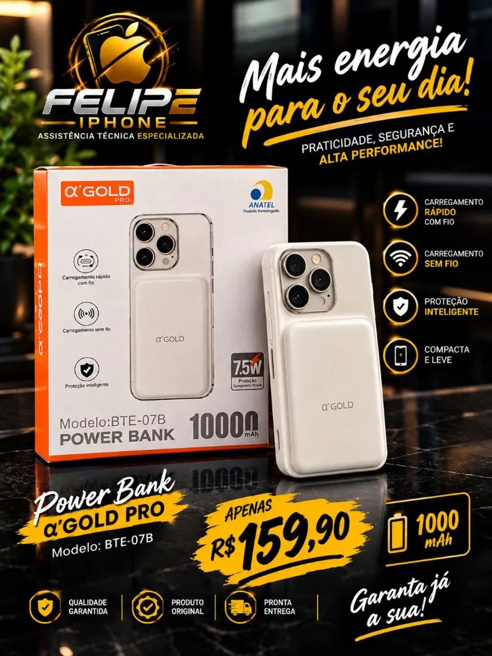 POWER BANK ?GOLD PRO ?