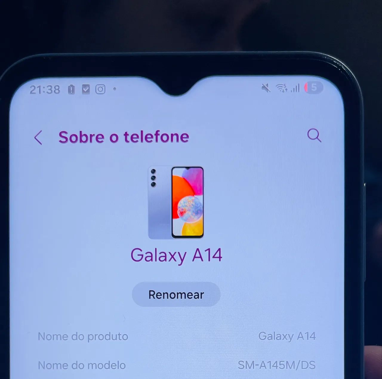 Samsung Galaxy A14 128gb - super conservado  - Foto 2