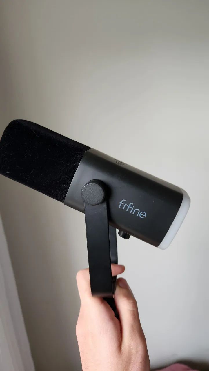 Microfone Profissional Fifine com Suporte Articulado - Foto 4