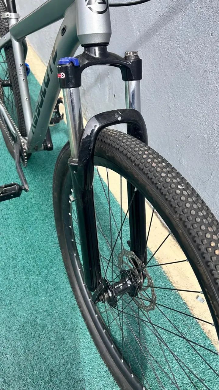 BICICLETA ABSOLUTE 12V PRATA ARO 29 SEMI NOVA - Foto 3
