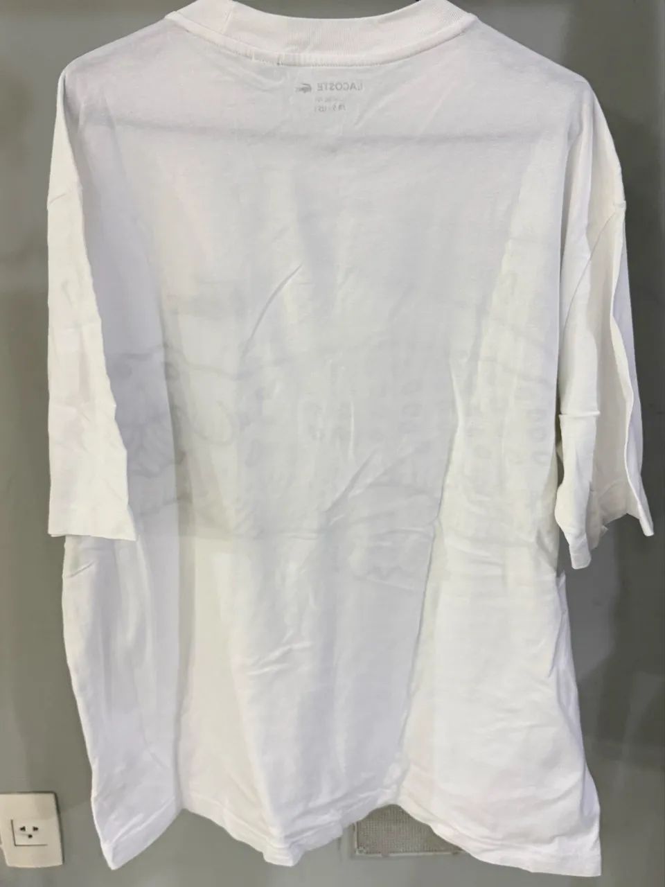 Camisa Lacoste Loose Fit TAM.G - Foto 4
