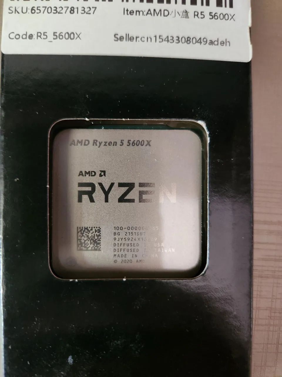 Processador AMD Ryzen 5 5600x