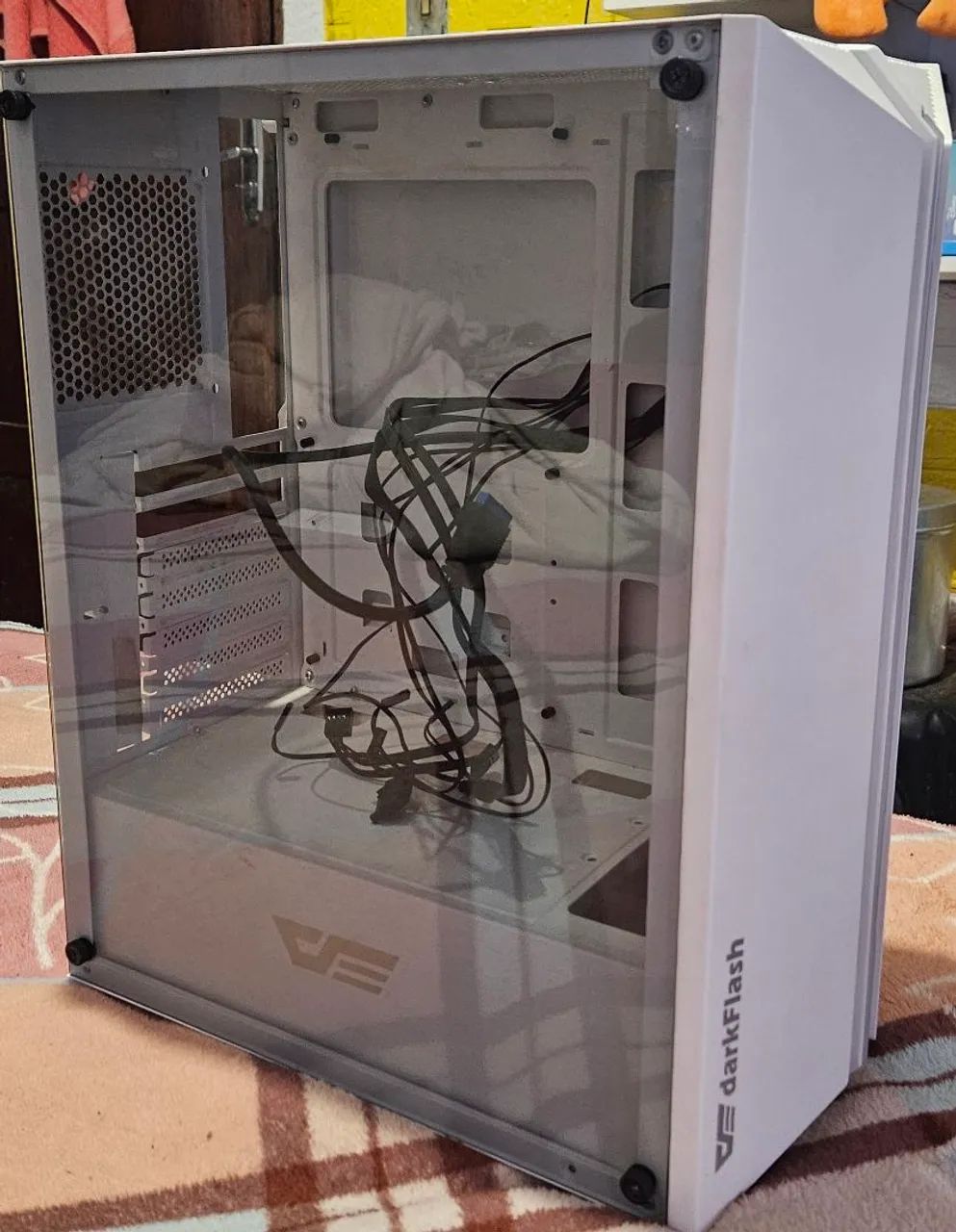 Gabinete gamer branco com RGB - Foto 3