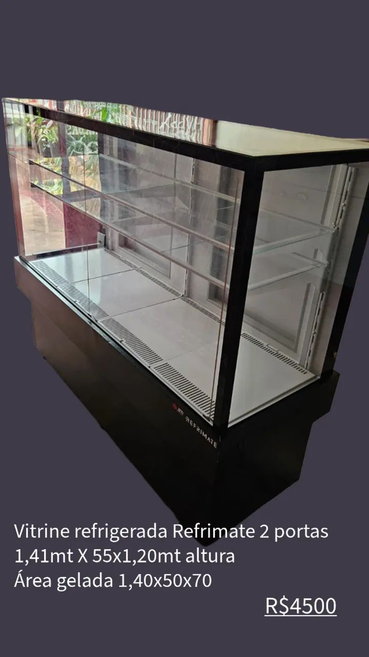 Vitrine refrigerada Refrimate