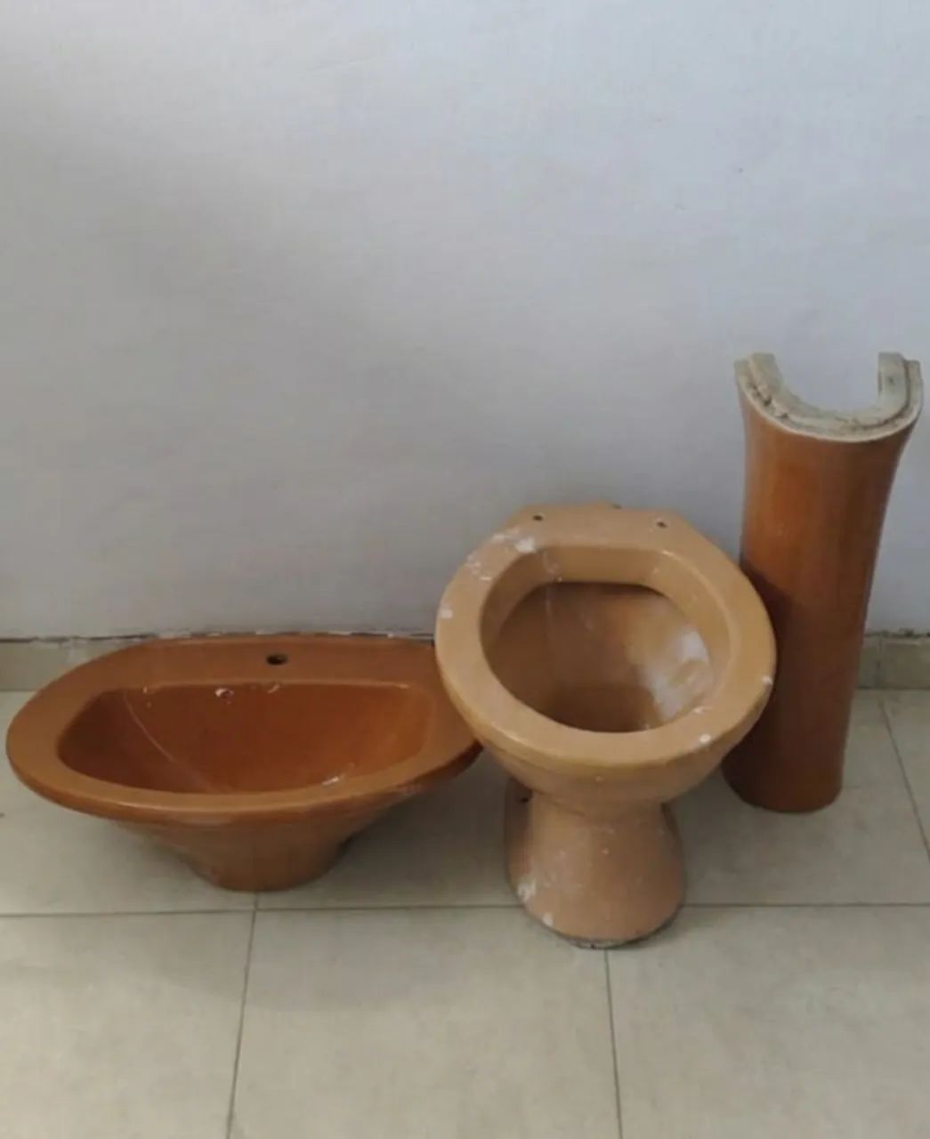 Vaso sanitário e pia 