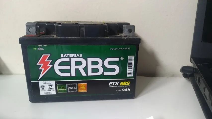 Bateria de moto ERBS ETX 9BS  - Foto 3