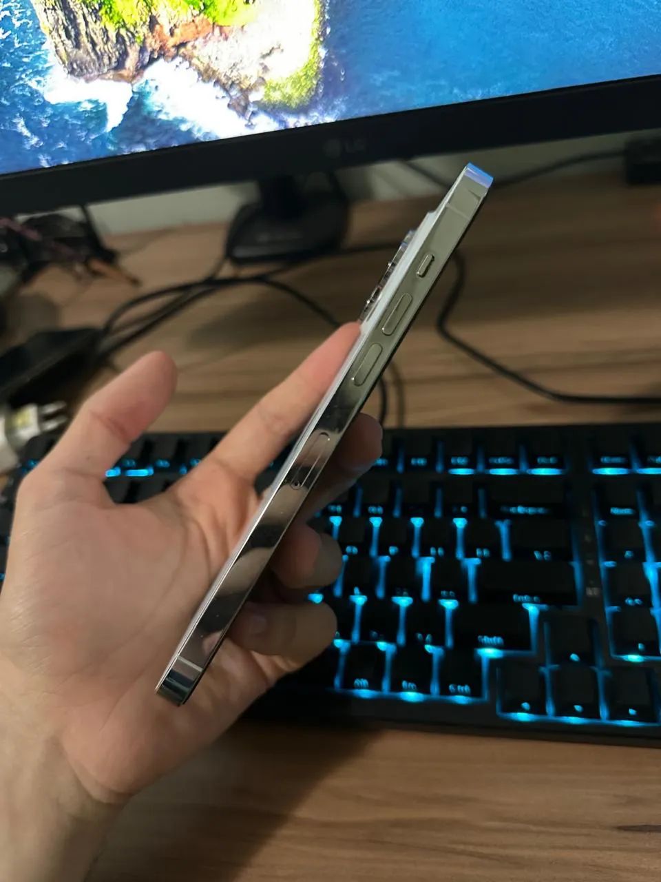 iPhone 14 Pro Max (128gb ) branco  - Foto 4