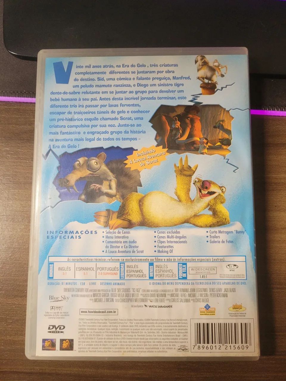 DVD A Era do Gelo - Original  - Foto 2