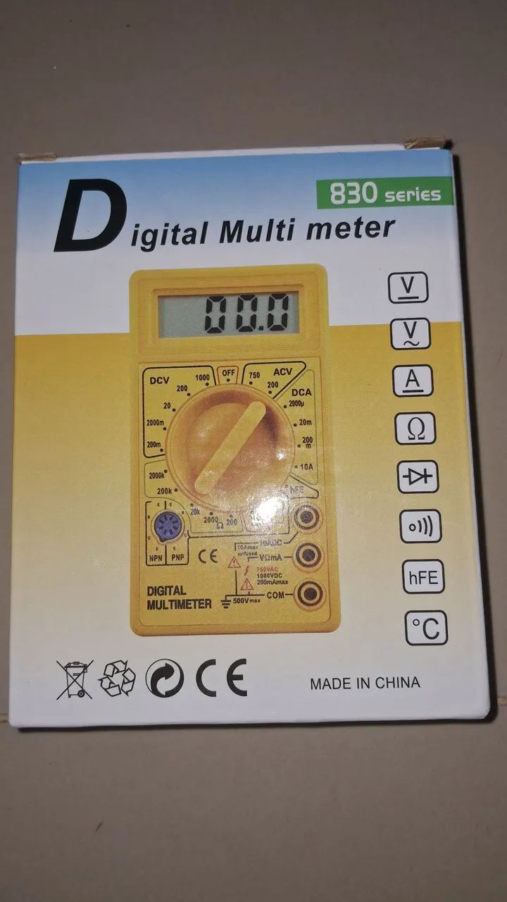 Digital mult meter multímetro 