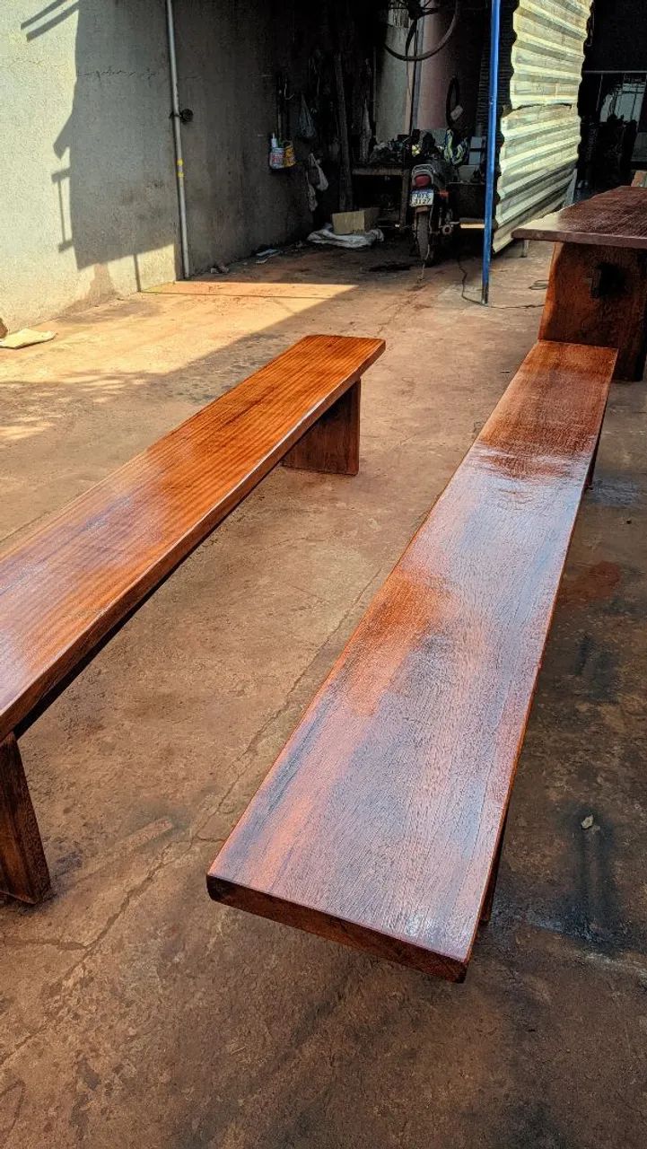 Mesa rustica 3 metros  - Foto 5