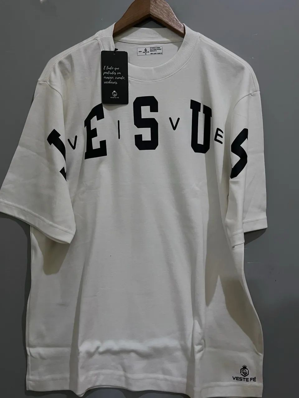 CAMISA OVERSIZED CRISTÃ  - Foto 4