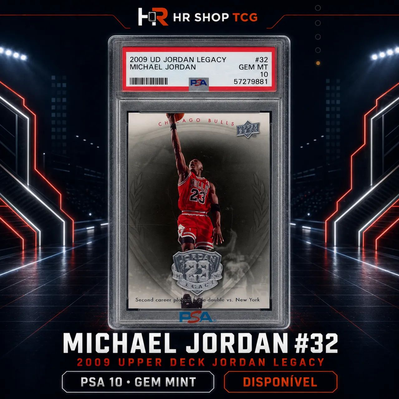TCG - MICHAEL JORDAN #32 ? PSA 10 GEM MINT - Foto 3