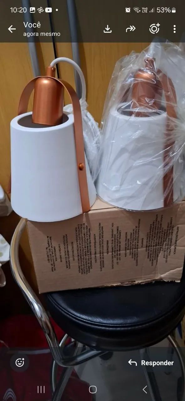 Luminárias 