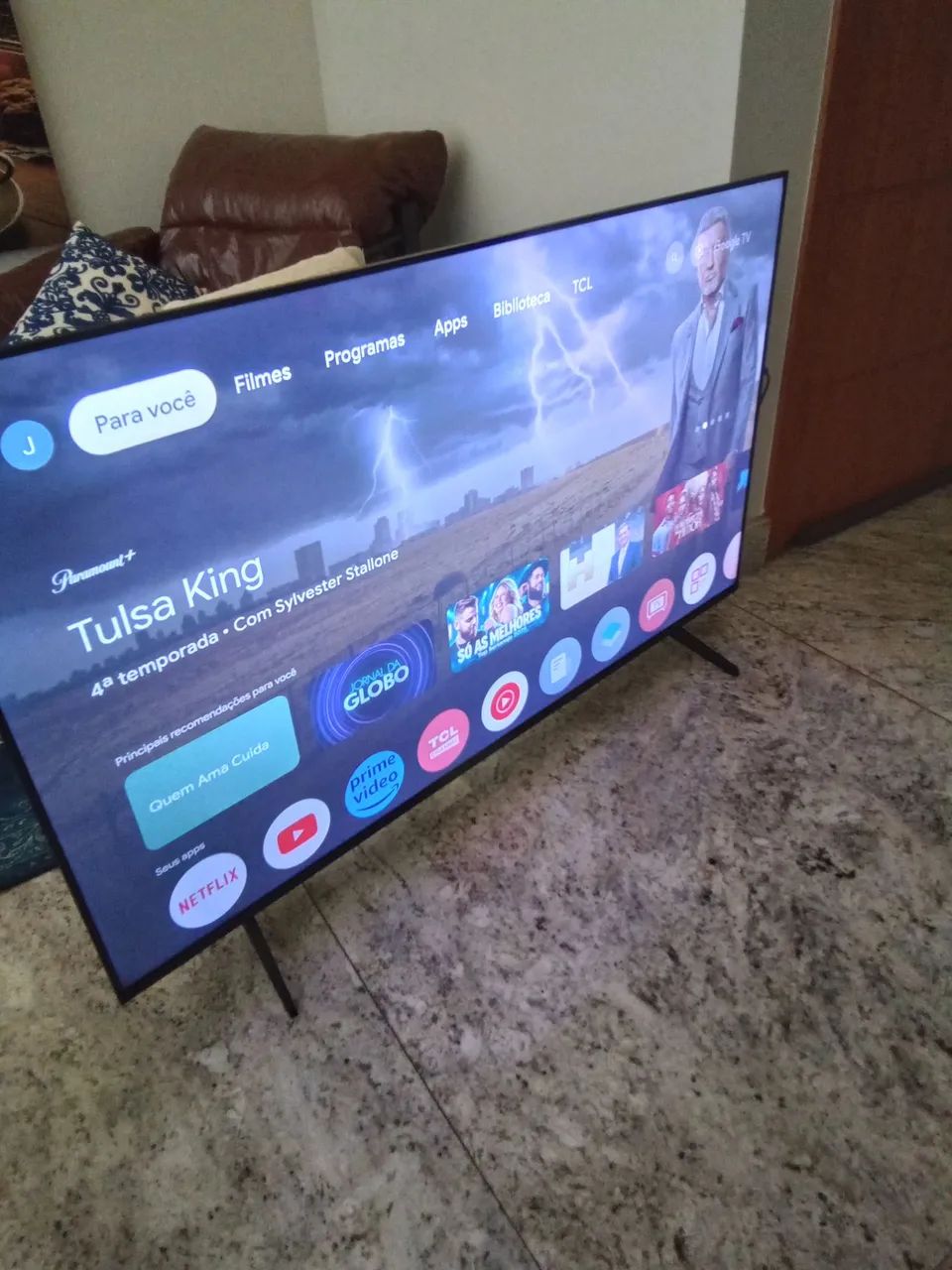 SMART TV TCL ANDROID 50 POLEGADAS  EXCELENTE  - Foto 3