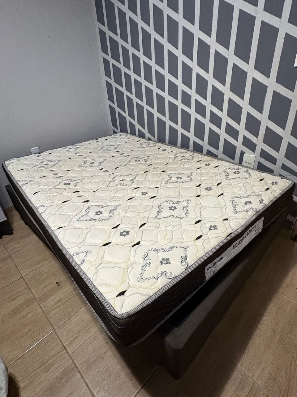 Cama Box Viúva Ortobom + Colchão -  Excelente estado - Foto 4