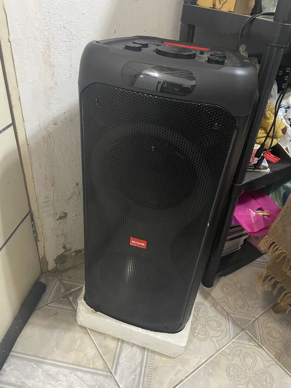 Caixa de som aiwa