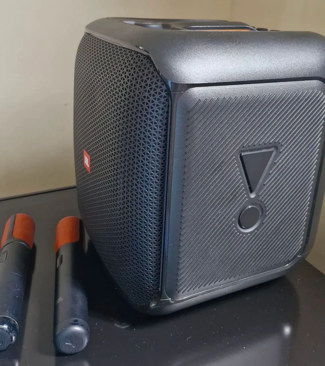 Caixa Partybox Encore JBL 2 Microfones  - Foto 5