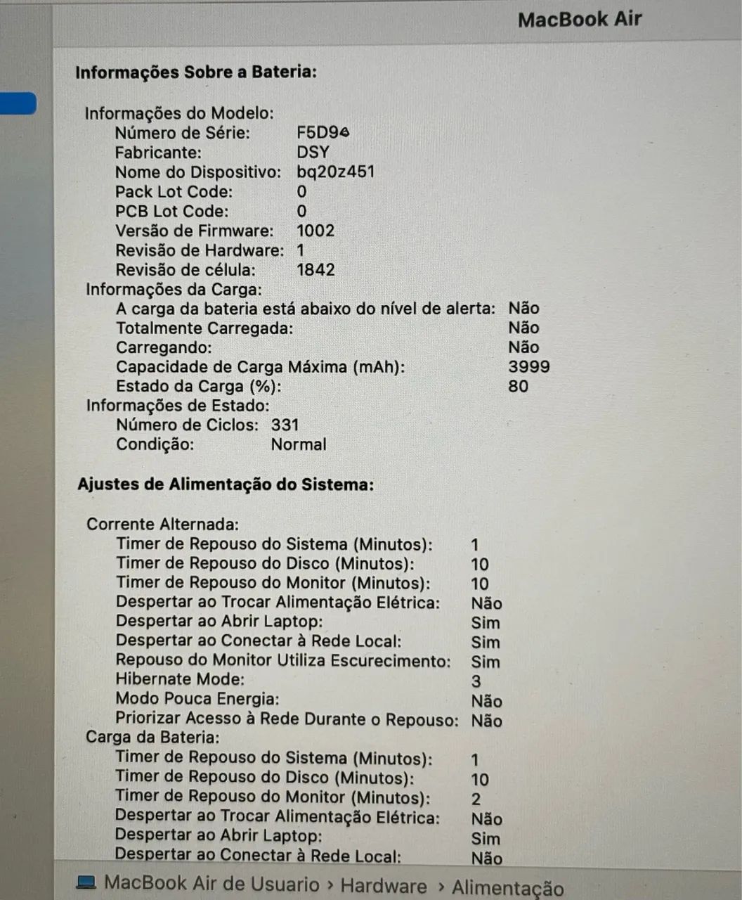 MacBook Air 2019 16gb RAM - Foto 3
