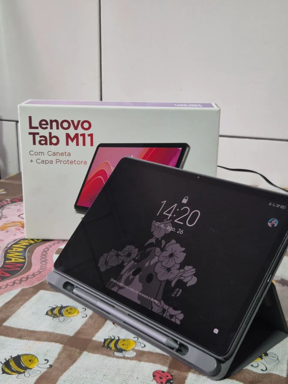 Vendo Tablet Lenovo Tab M11 - Completo com Caneta e Capa - Foto 2