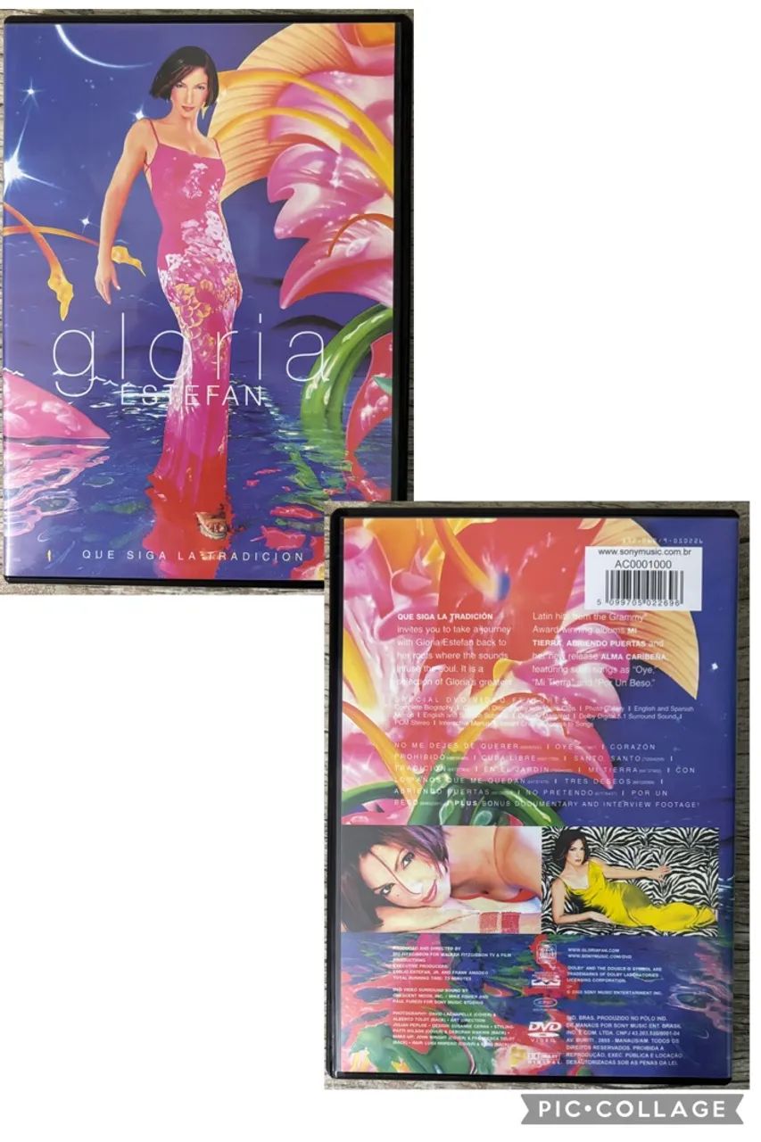 Kit 2 discos Beyoncé blu-ray e Gloria Estefan DVD - Foto 2