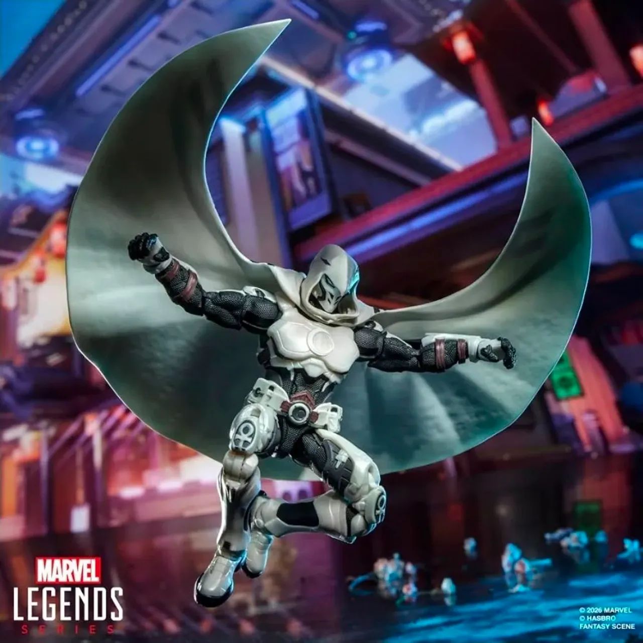 Marvel Legends Moon Knight Marvel Rivals Lacrado - Foto 5