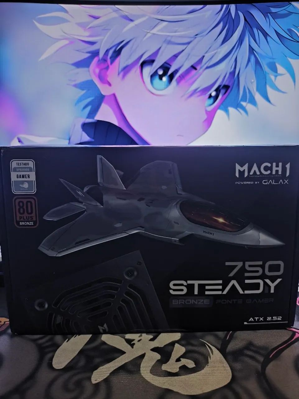 Fonte MACH1 Steady 750W, 80 Plus Bronze