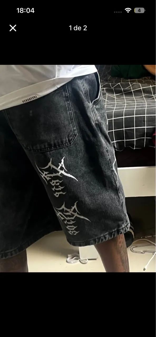 Bermuda skate jeans  - Foto 2