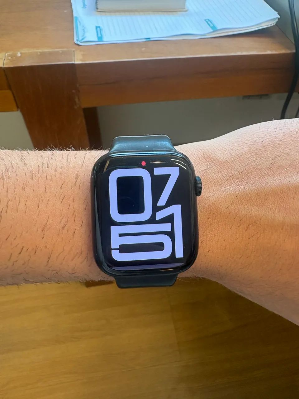 Apple Watch Serie 9 + GPS 45MM,  Aluminum e Ceramic Case