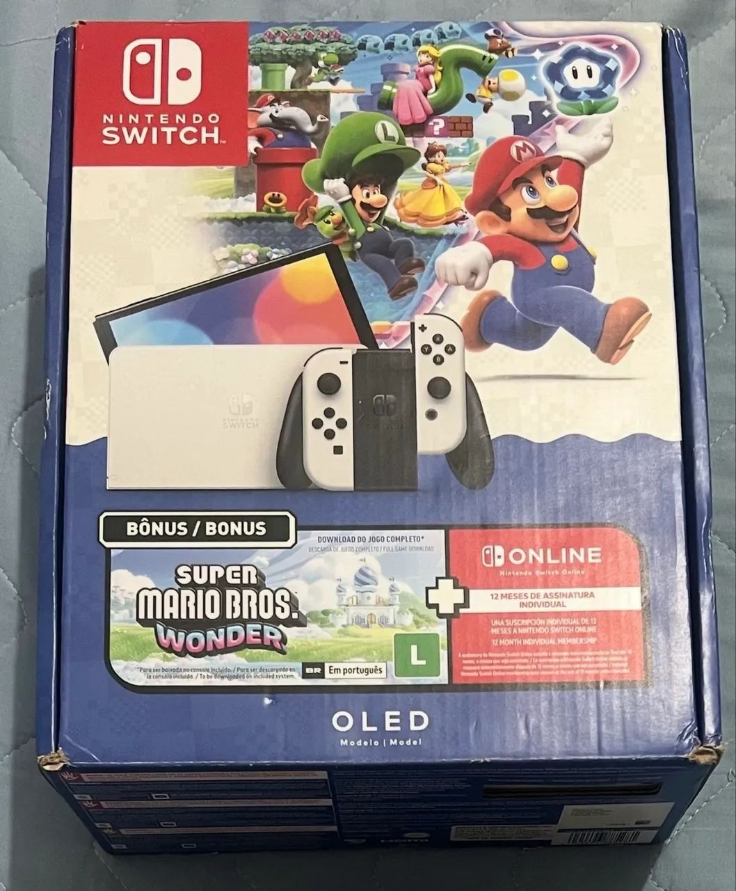 Nintendo Switch Oled desbloqueado 256GB