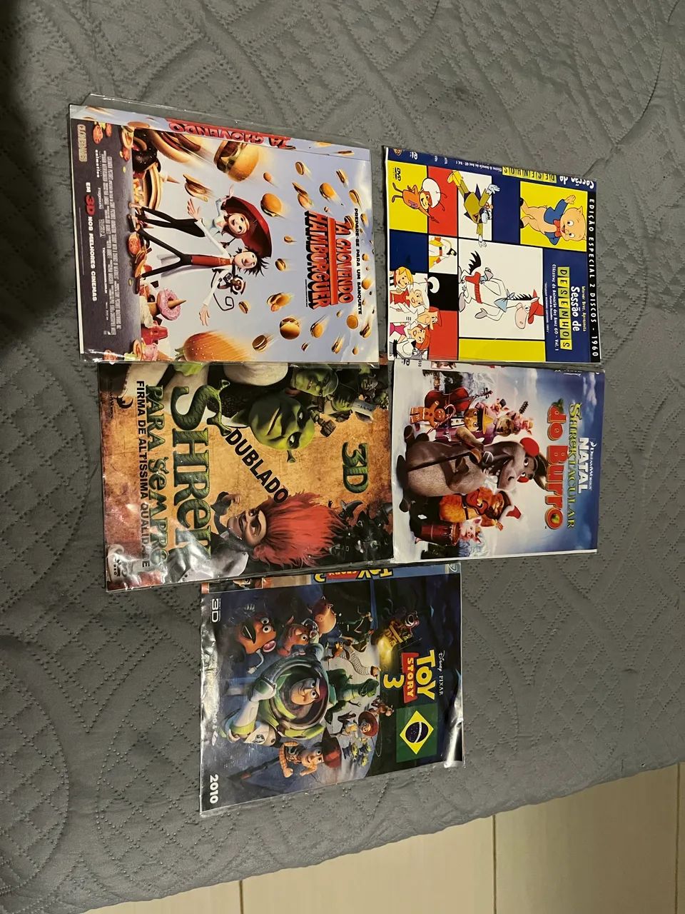 lote dvds infantis lacrados 