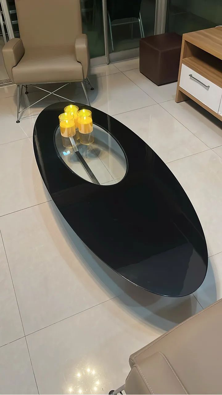 Mesa de centro oval  - Foto 2
