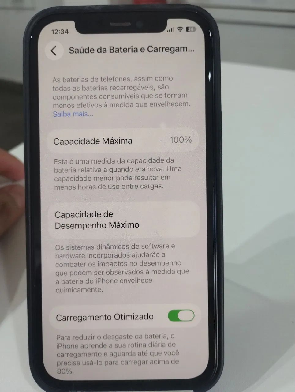 Iphone 12 128GB  em otimo estado - Foto 2