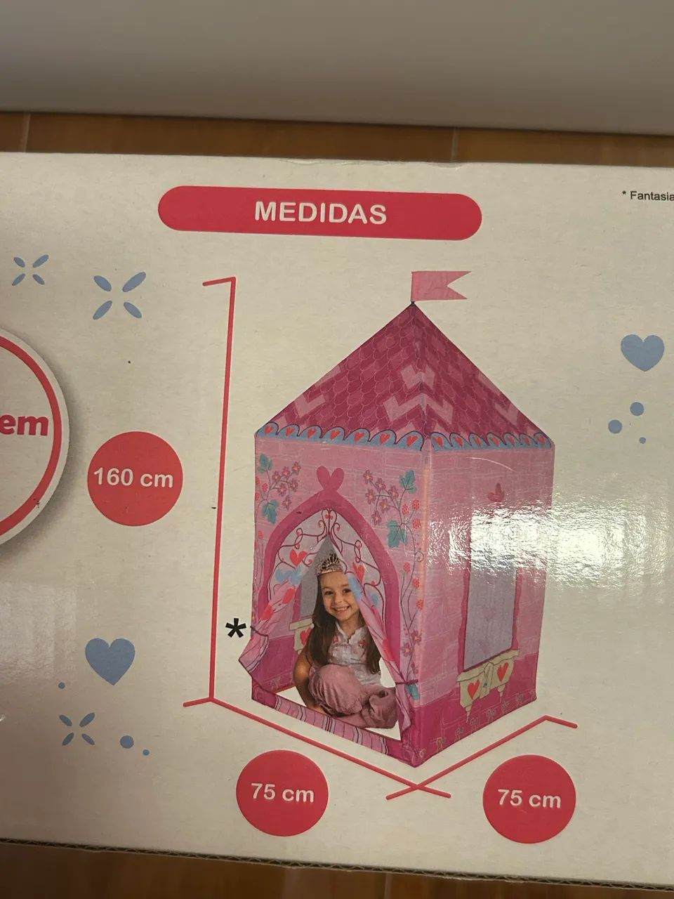 Barraca infantil princesas rosa - Foto 3