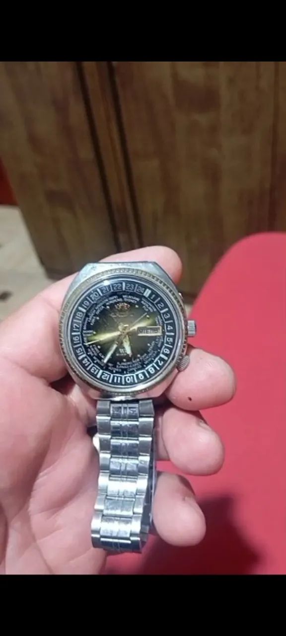 Vendo 2 Relógios Orient antigos automático funcionando perfeitamente. - Foto 3