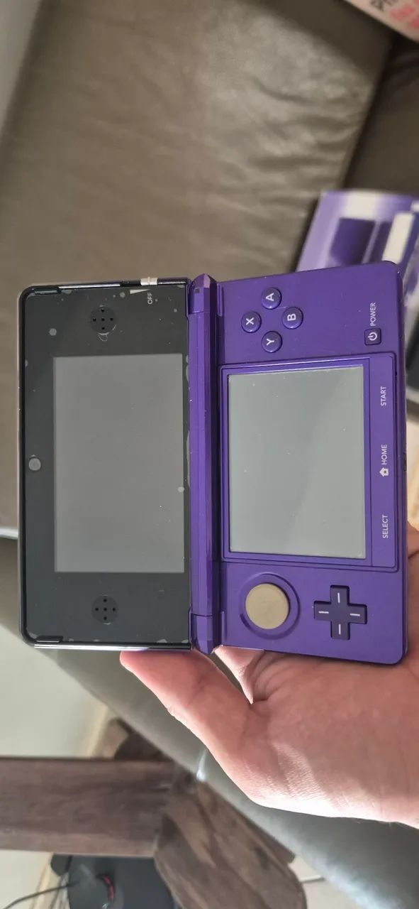 Nintendo 3ds Roxo com Capa e Cama - Foto 2