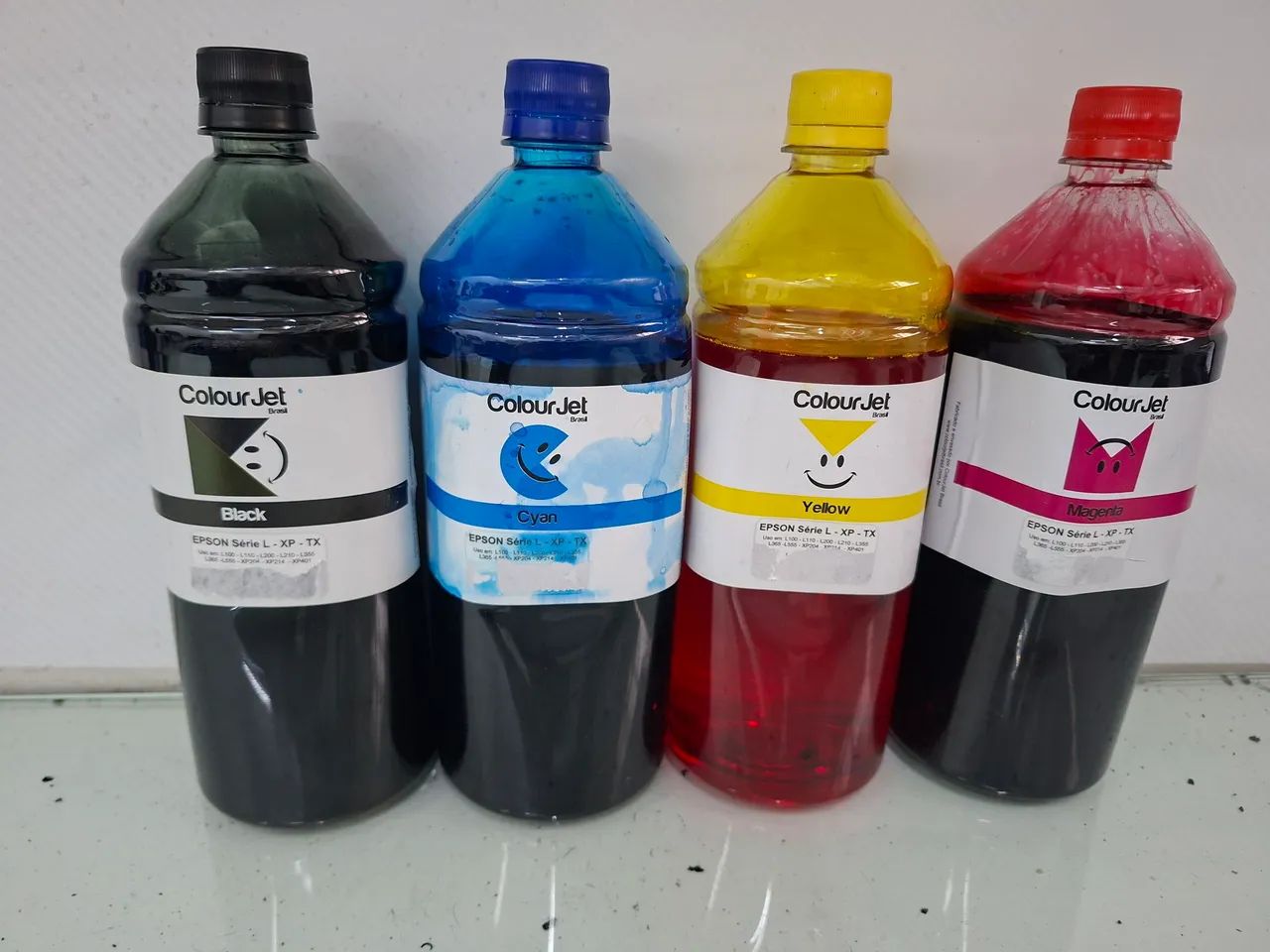4 litros da tinta para impressora Epson compatíveis  - Foto 3