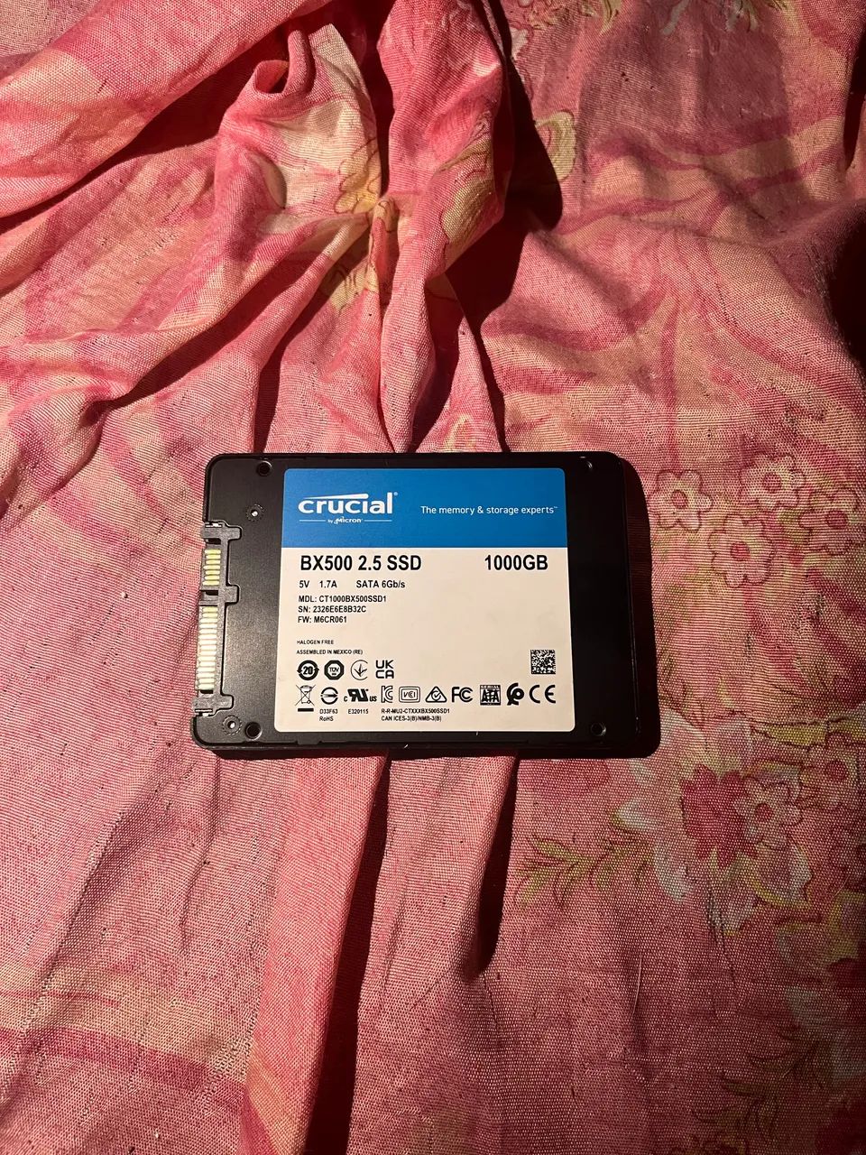 Ssd Sata 1tb novinho - Armazenamento - Clima Bom, Maceió