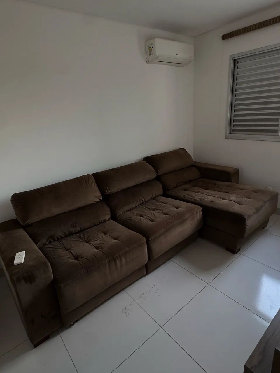 Sofá Retrátil e Reclinável em Excelente Estado - Foto 2
